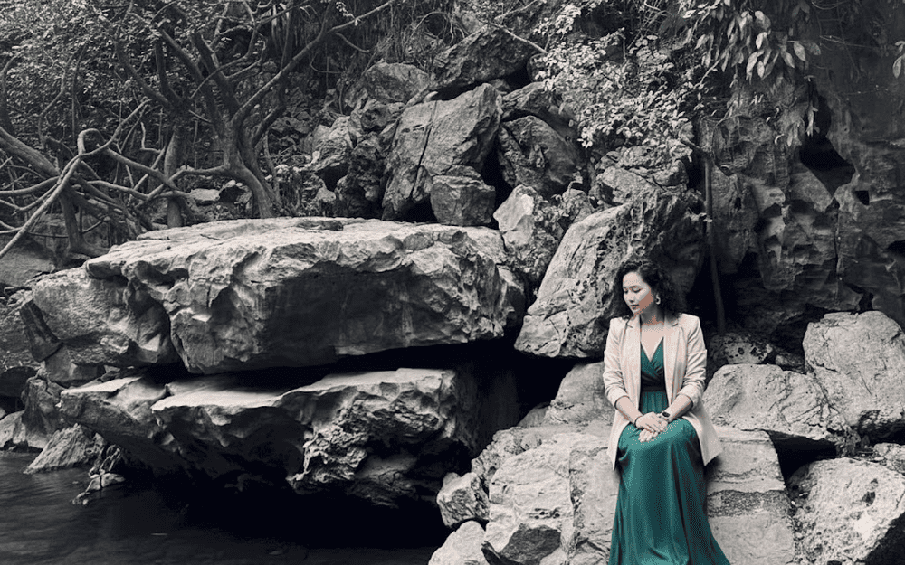 Không thiếu góc ấn tượng để bạn có thể “sống ảo” tại Khu du lịch Ao Dong Hang Luồn.